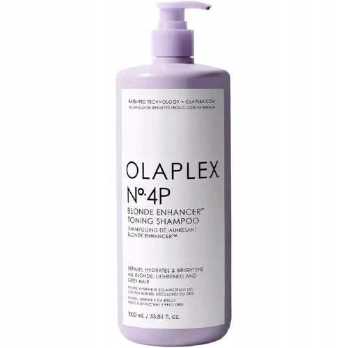 Olaplex No.4P Blonde Enhancer regenerační šampon pro blond vlasy 1000 ml