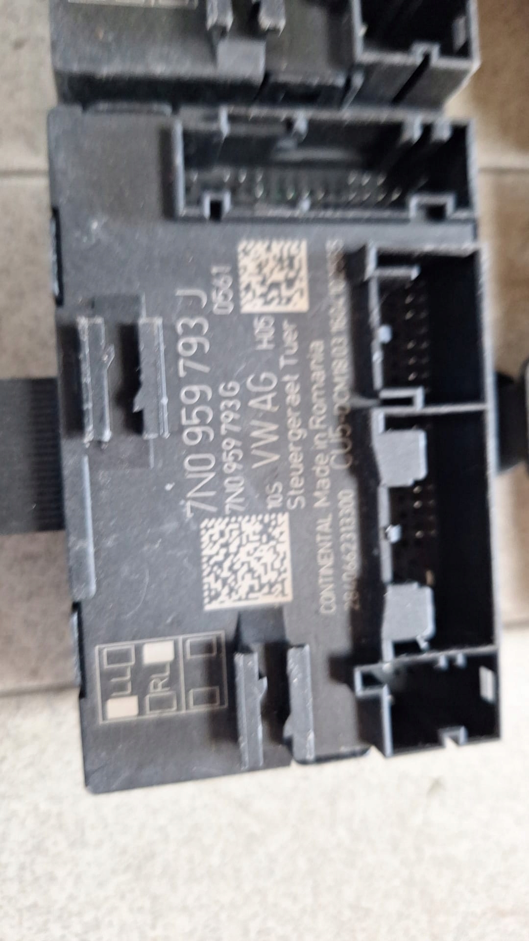 module control unit door VW SHARAN II 7N0959793J
