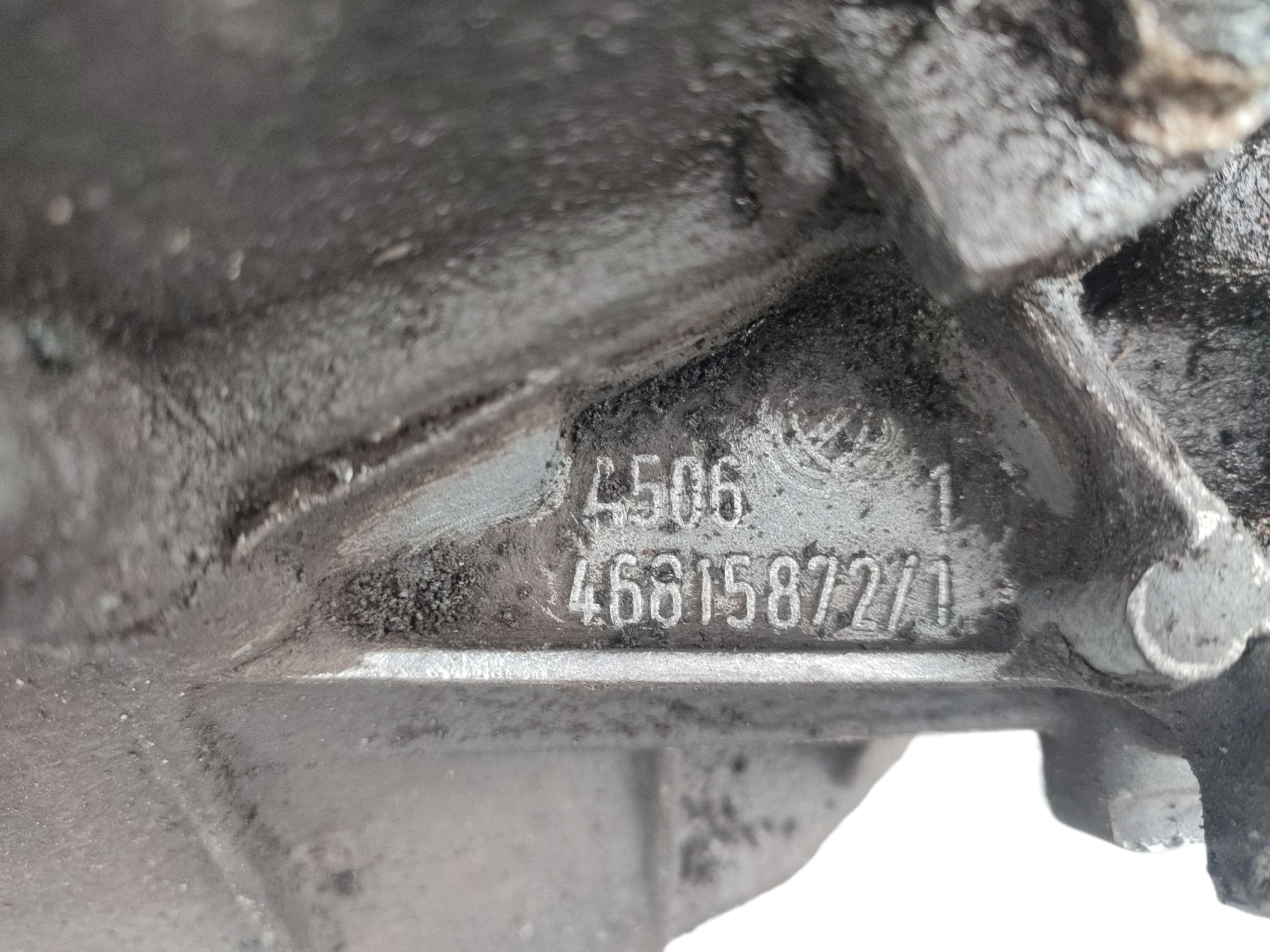 gearbox, FIAT 500 (2007-2015) 1.3 JTD 75KM 55kW 46815872/1 152 thousand