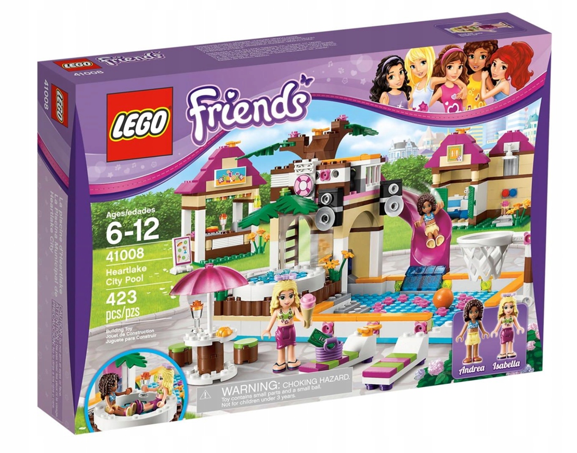 Lego Friends 41008 Bazén v Heartlake Nové