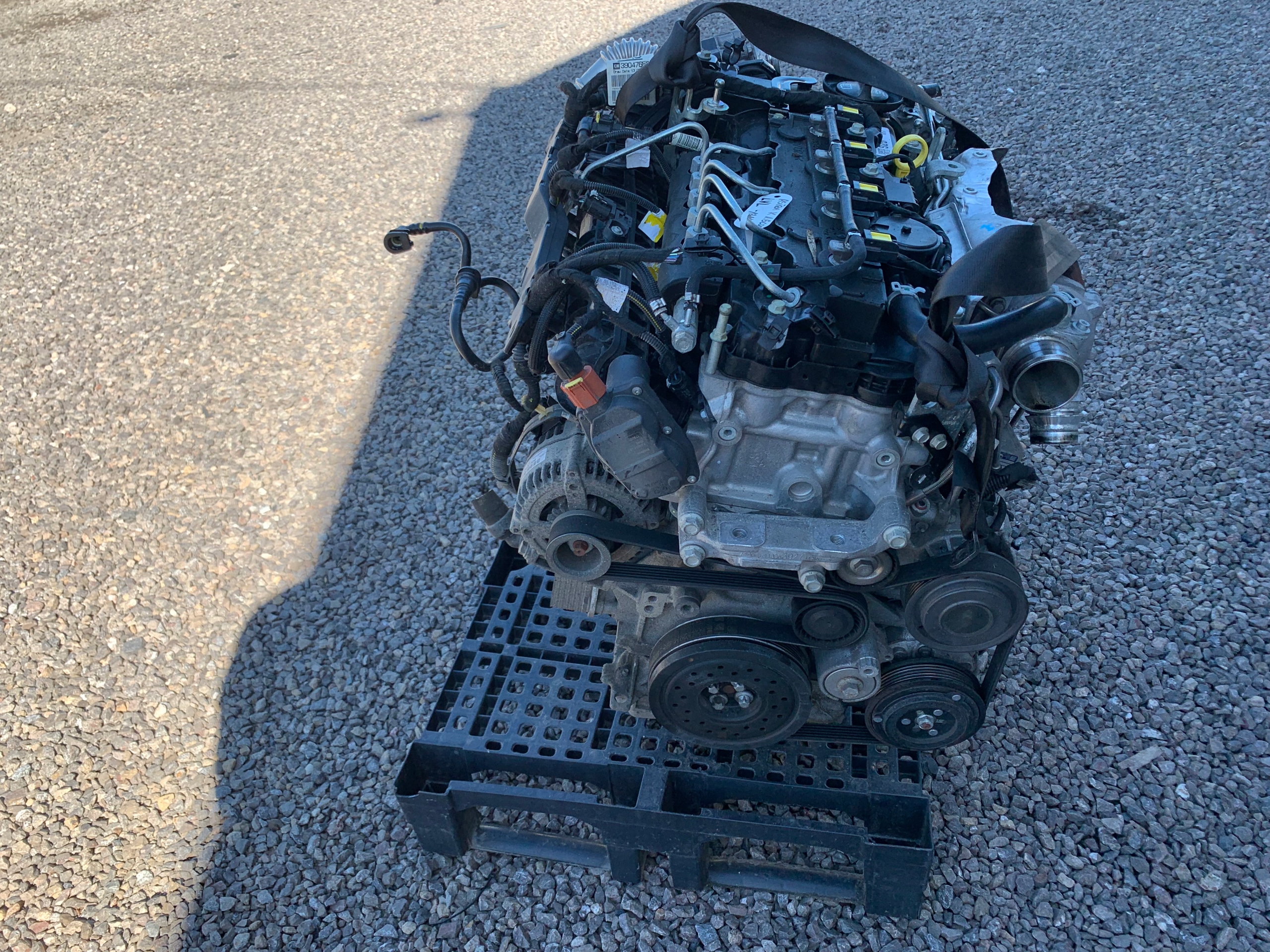 engine unprotected pillar 1.6 CDTI B16DTH LVL 136 KM OPEL INSIGNIA A LIFT 13-17