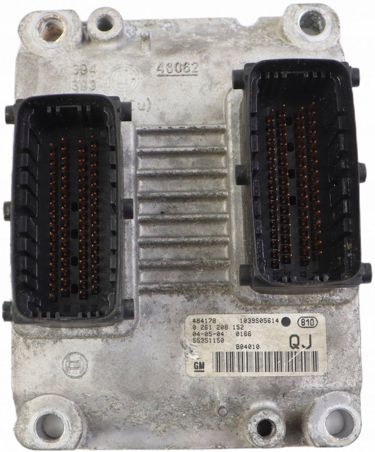 OPEL ASTRA H III ZAFIRA B modulo computer motore 2.0 TURBO 55351150