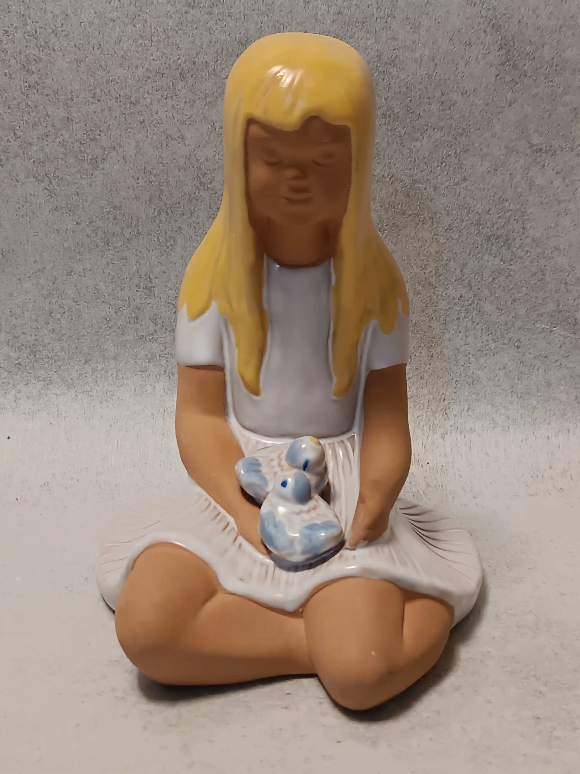 Jie gantofta SWEDEN製　陶器　人形　置物　オブジェ Jie gantofta SWEDEN製 陶器 人形 置物 オブジェ