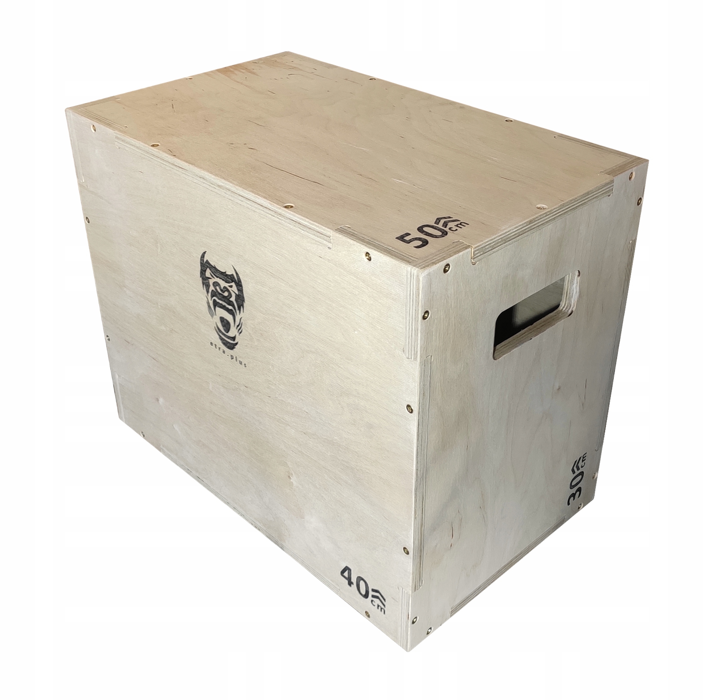 Plyometrická Skříň Crossfit Fitness 30x40x50 CM Pro Cvičení Jump Box