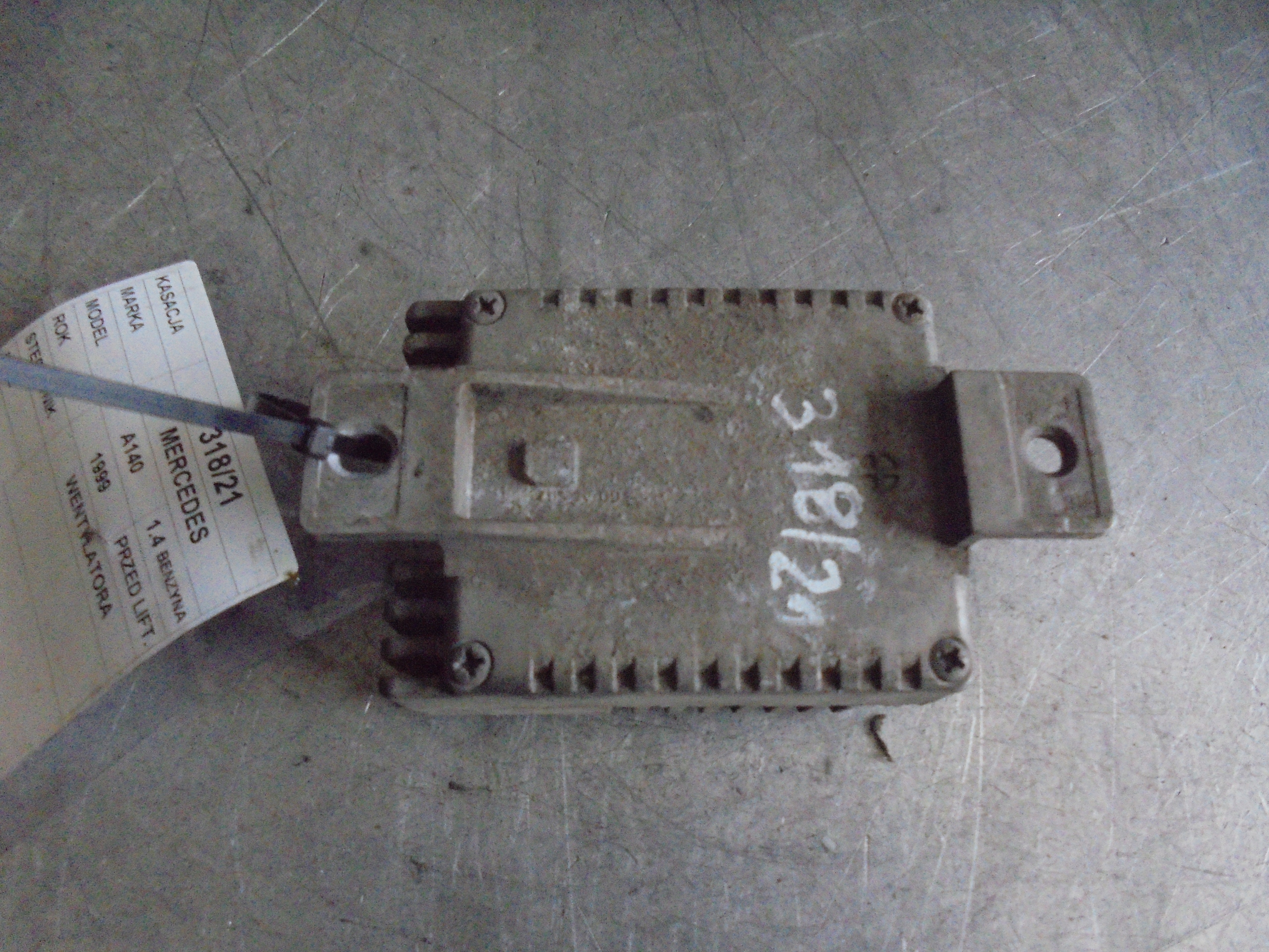 CENTRALINA VENTOLE MERCEDES W168 A0275458032
