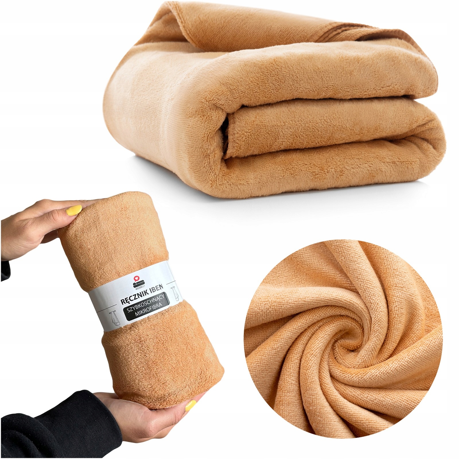 Sada Rychleschnoucích Ručníků z Mikrovlákna 4x 70x140 cm Koupelnové, Sportovní