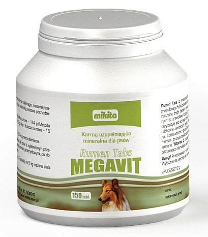 Mikita Rumen Tabs Megavit 150 tabletek