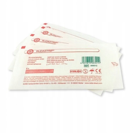 

Plaster do zamykania ran Rudastrip 25x100mm 4 szt