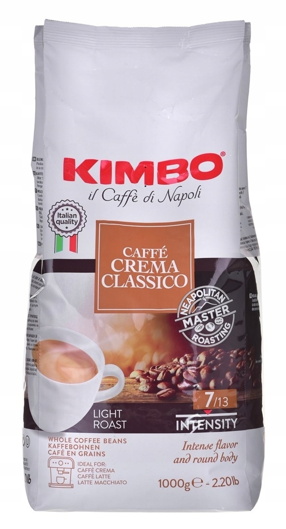 Levně Káva Kimbo Caffe Crema Classico 1 kg zrnková