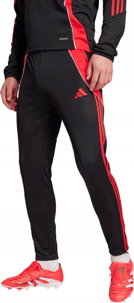 Pánské Kalhoty Adidas Tiro 24 Slim Training Černo-červené JP2489 r S
