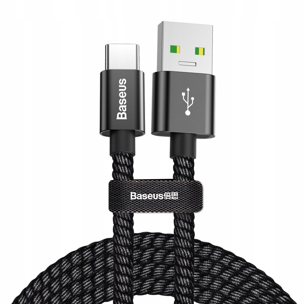 

Kabel Baseus Double Fast Usb - Usb-c 1m czarny