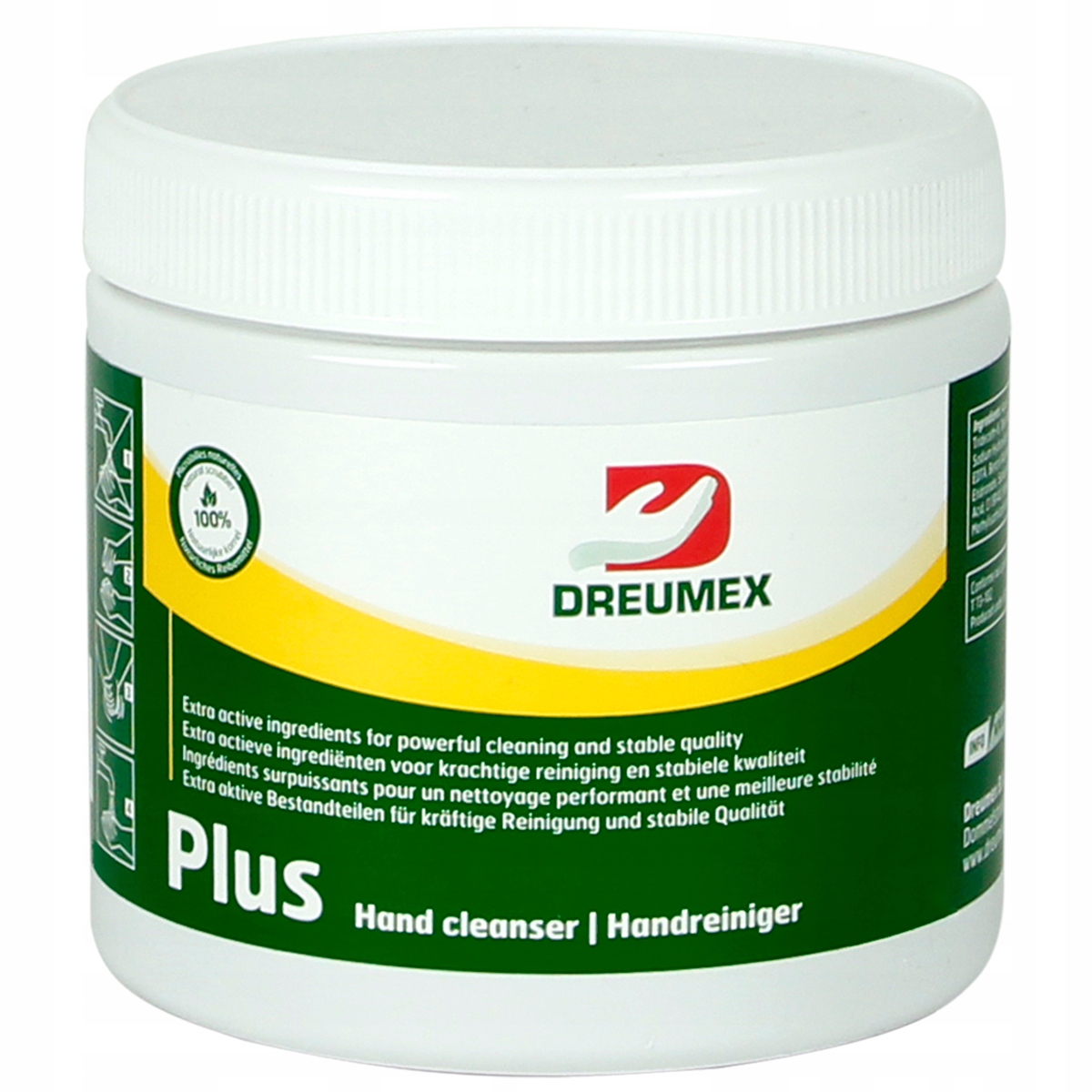 Żel do mycia rąk Plus 600 ml żółty Dreumex