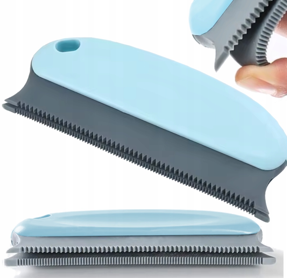 Gumowa Rakla Szczotka Do Usuwania Sierści Psa Kota Z Tapicerki I Ubrań