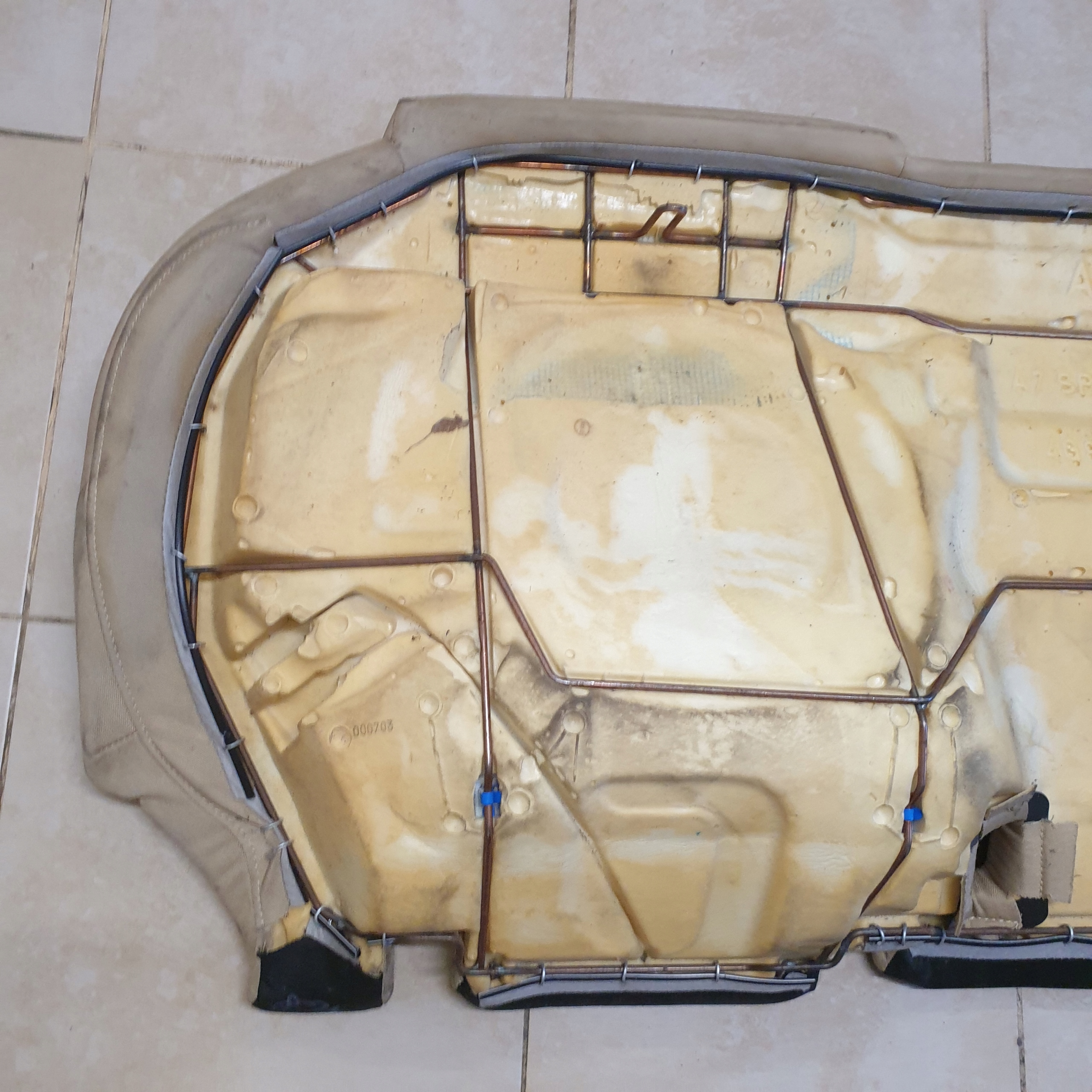 дивана задней Audi A7 4G кожа