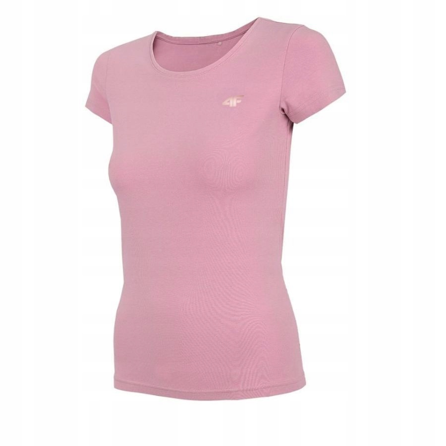 KOSZULKA DAMSKA 4F T-SHIRT PODKOSZULEK SPORTOWA NA CO DZIEŃ METALICZNE LOGO Kod producenta 4FSS23TTSHF582