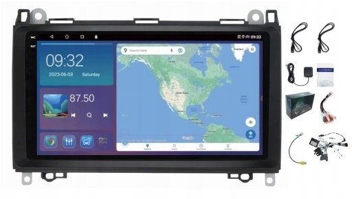 Rádio Navigácia Vw Crafter 2006-2017 Carplay Usb 2GB 64GB