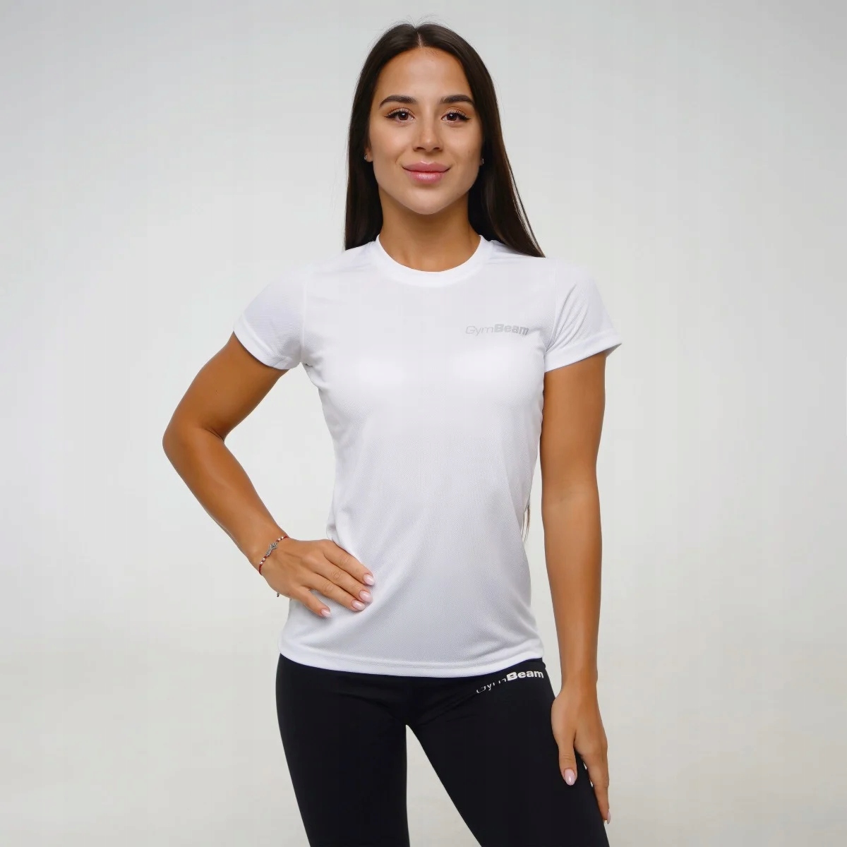 GymBeam Koszulka Trn Biała XL