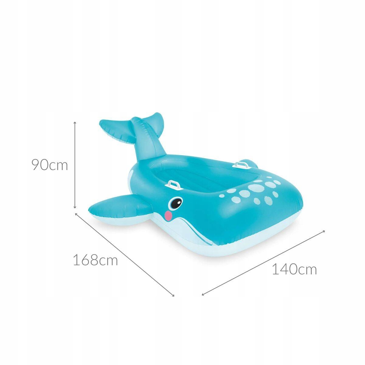 Materac do pływania PŁETWAL, dmuchany, INTEX Marka Intex