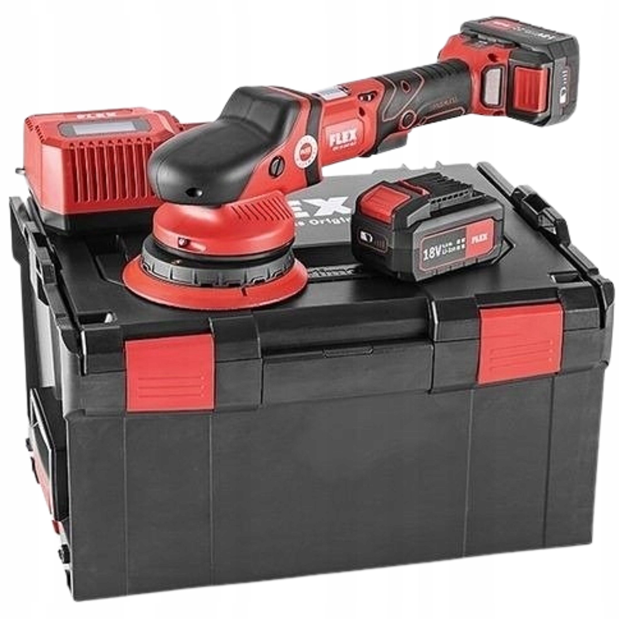 FLEX XFE 7-15 125/150 ZESTAW POLERKA DA NA AKUMUL