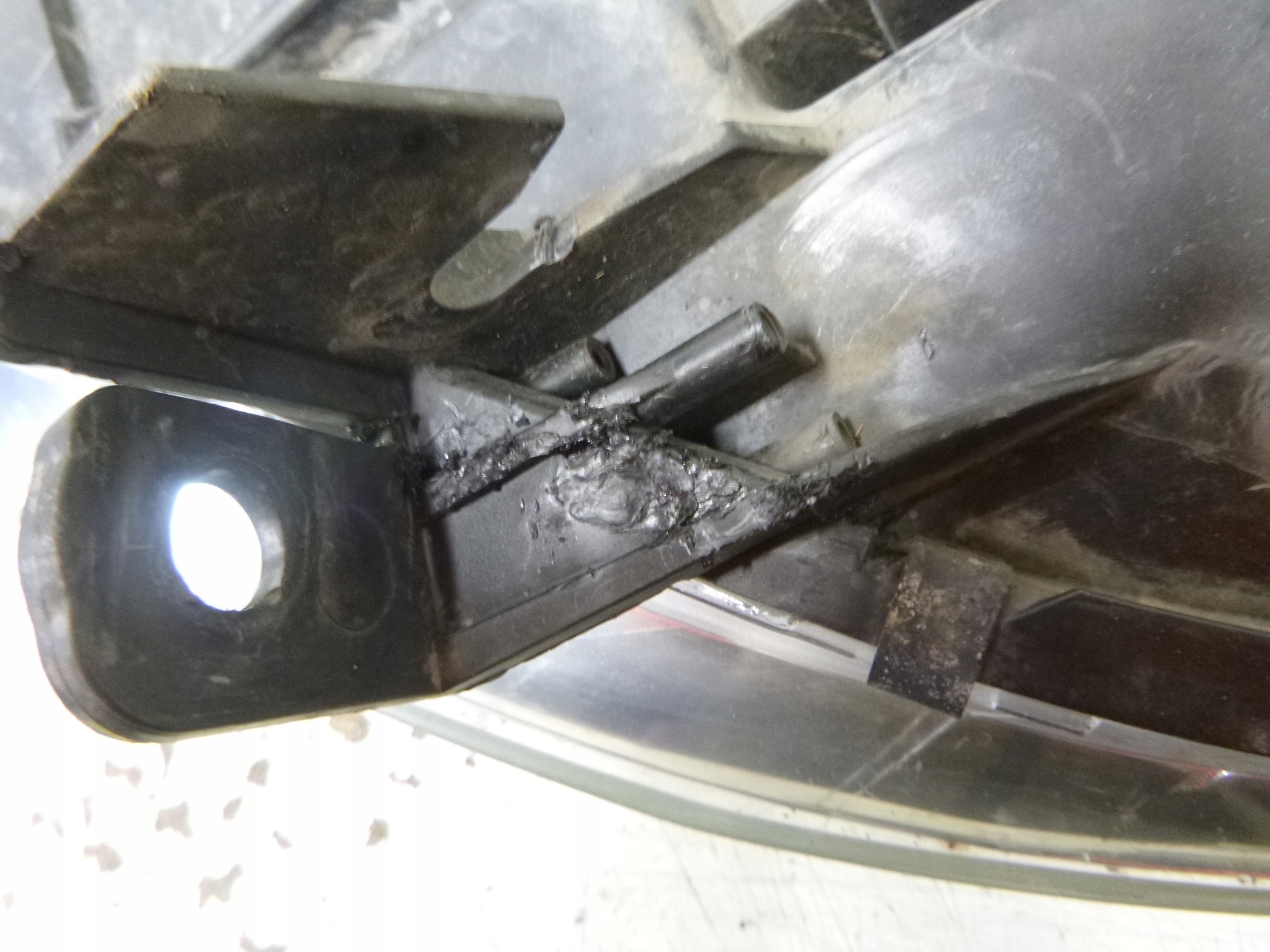 light front right Peugeot 407 2009r.