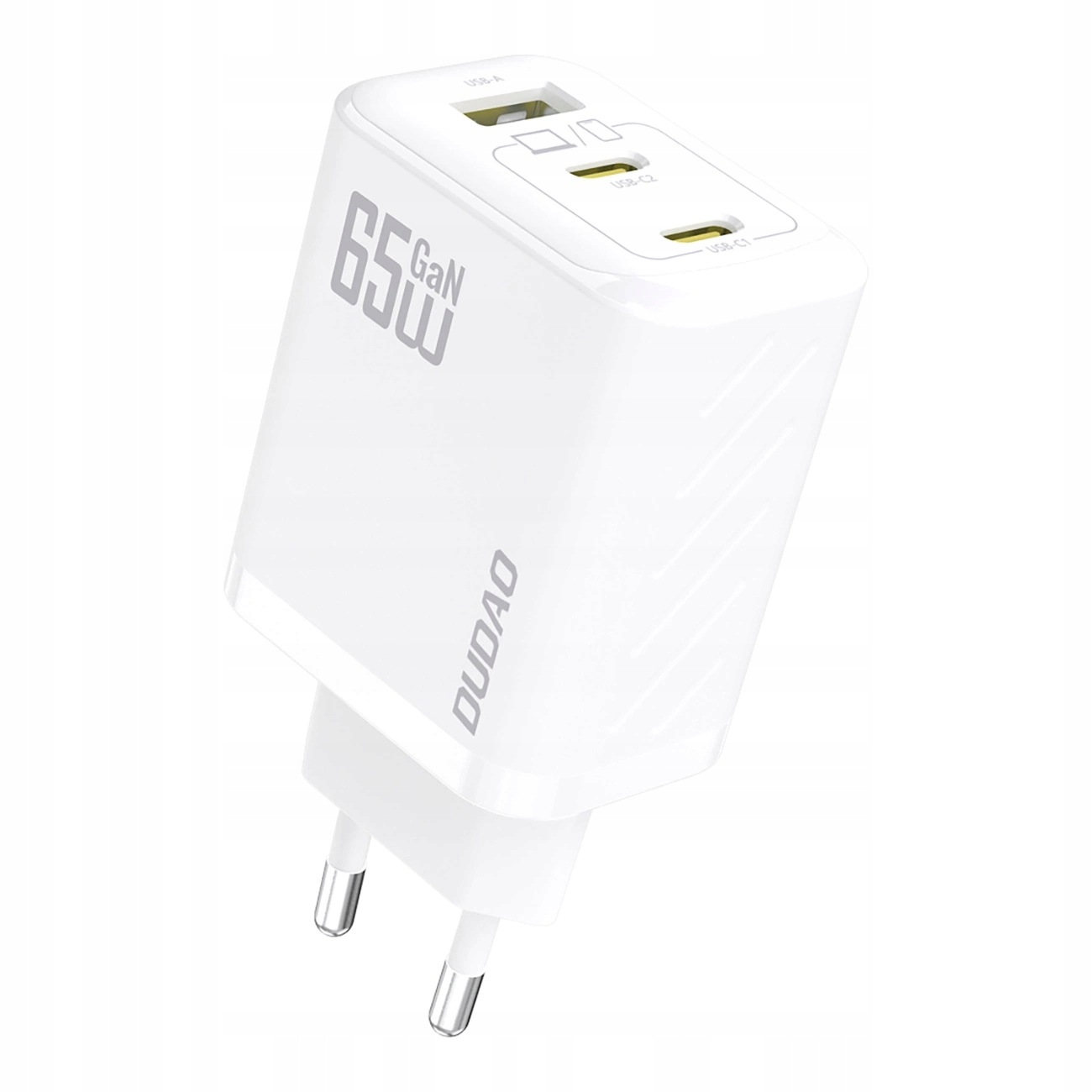 Síťová Nabíječka Dudao A29 65W Gan 2 X Usb-c 1 X Usb-a Bílá Kvalita