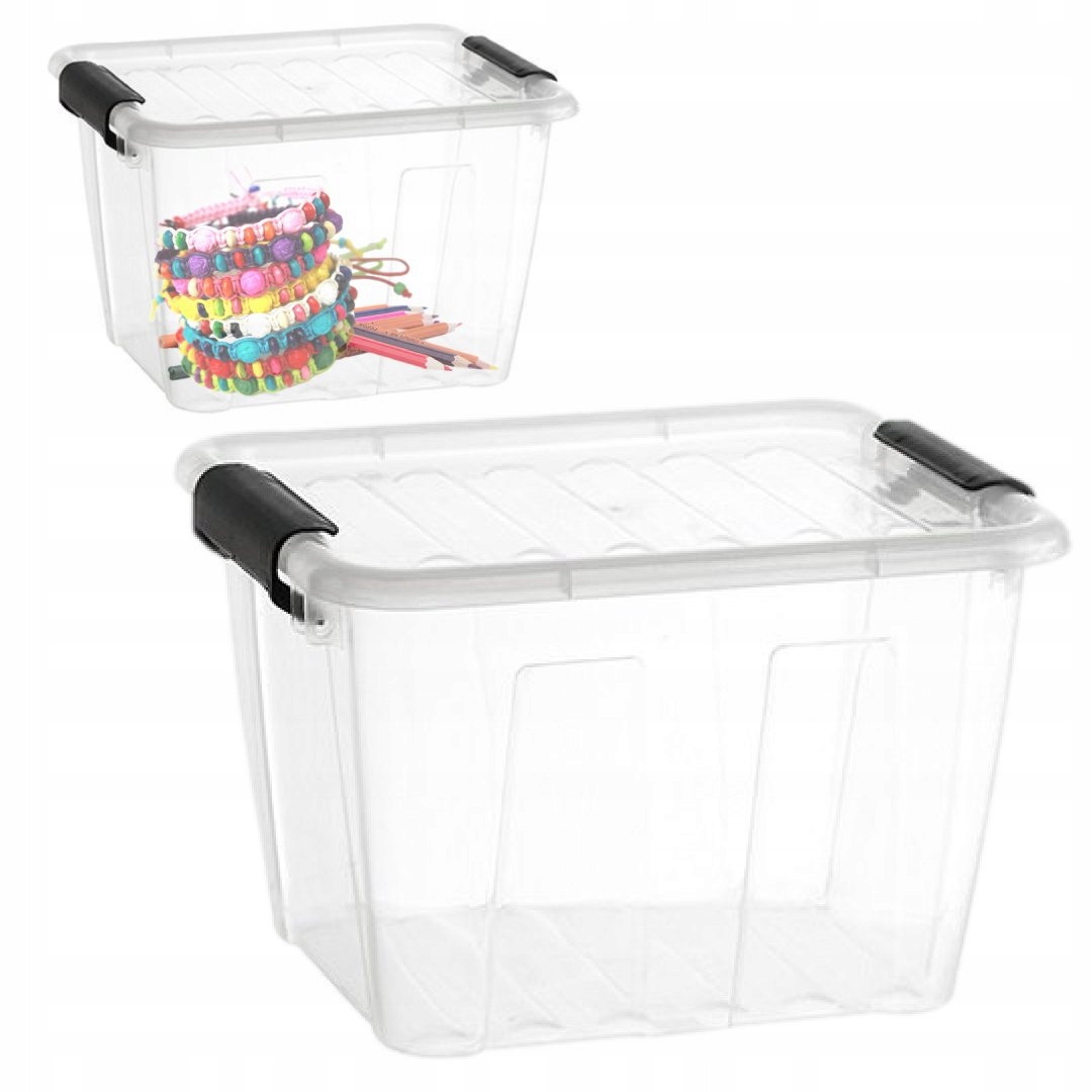 

Pojemnik Z Pokrywą Do Przechowywania Home Box 3L