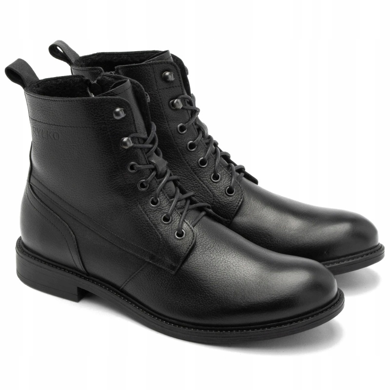 Pánské Kotníkové Boty Ryłko IPRL81__ _1BWF Černé černé Kůže Vel. . .44