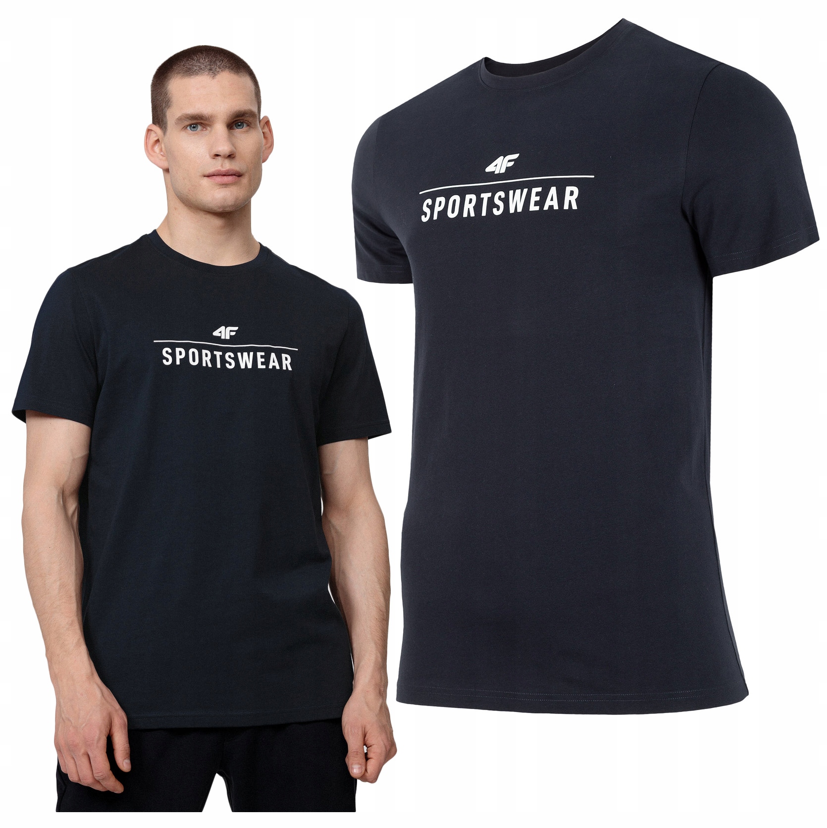 

Koszulka męska T-shirt 4F bawełna TSM354 XXXL