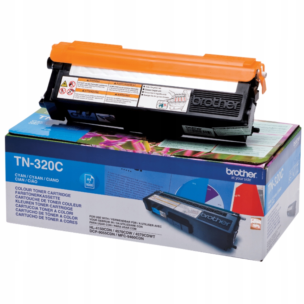 Toner Brother HL-4150CDN TN320C modrý (cyan)