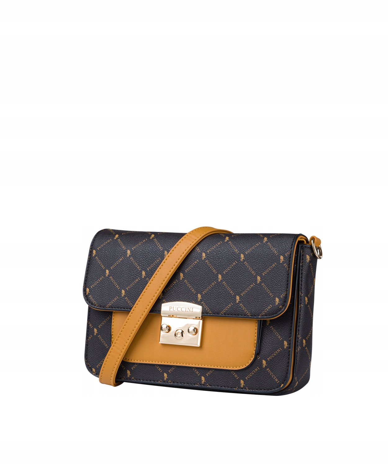Malá dámská kabelka Přes Rameno Crossbody Puccini Hnědá BLXP0037 2