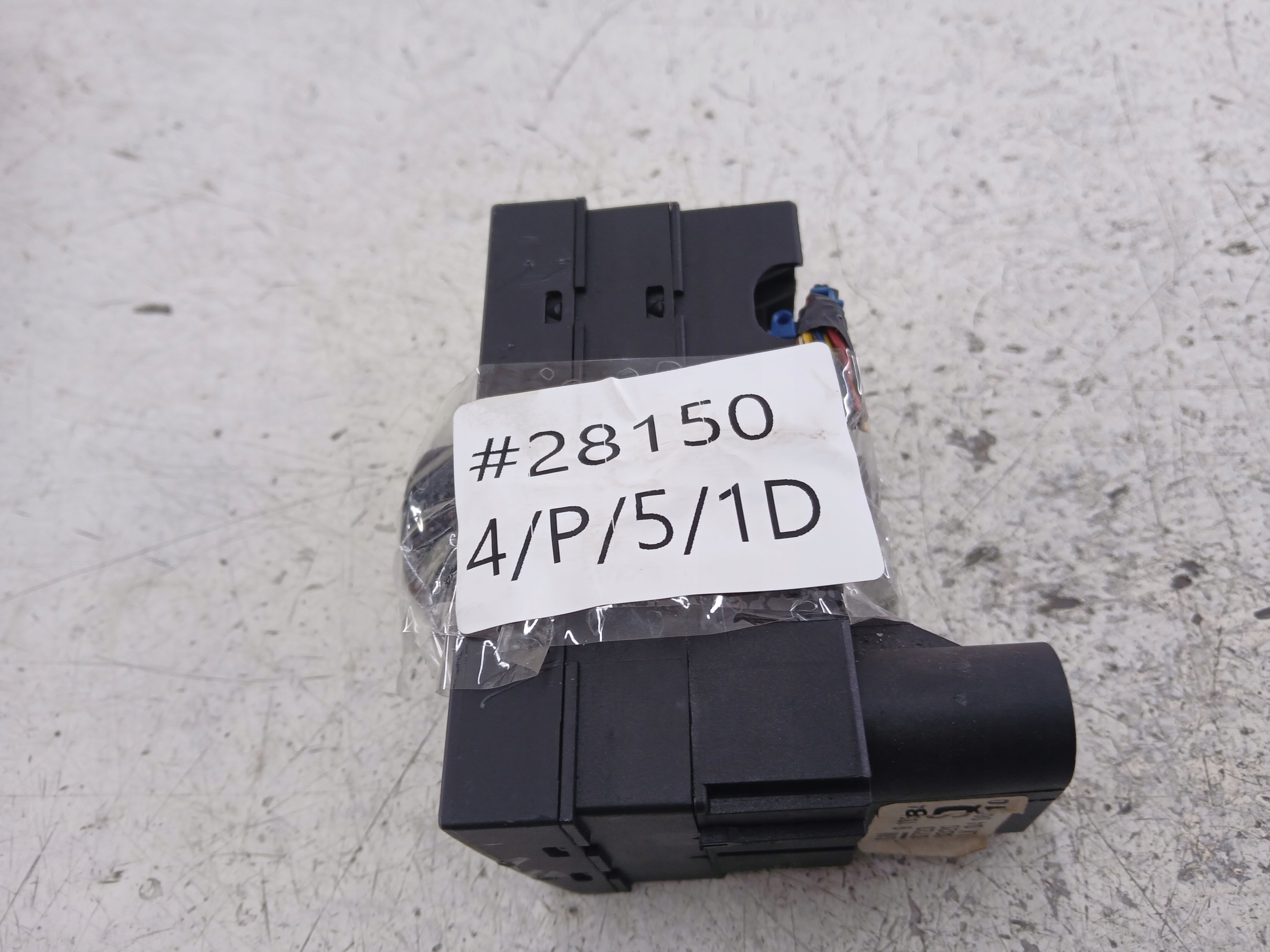 OPEL VECTRA C Interrupteur commande phares feux 9185884