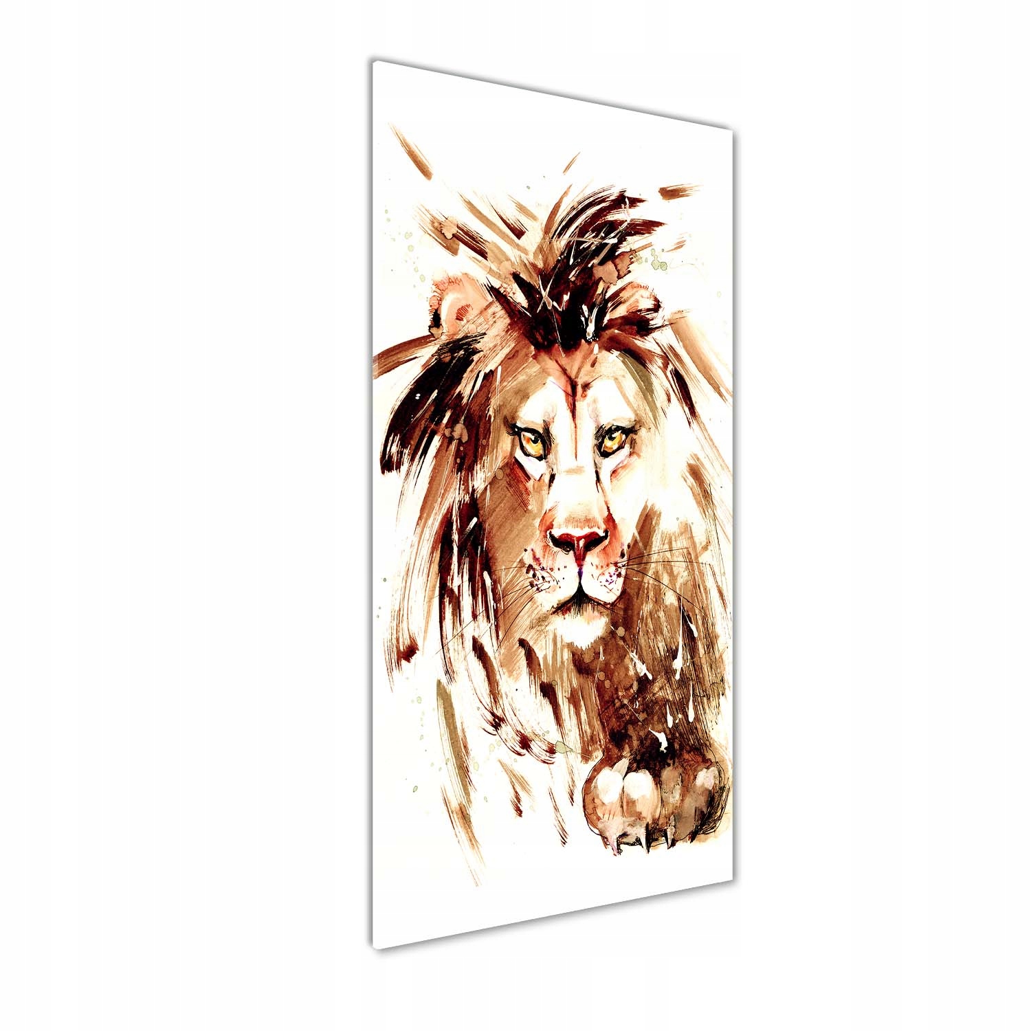 

Nowoczesny obraz zdjęcie na akrylu Lew 50x125 cm