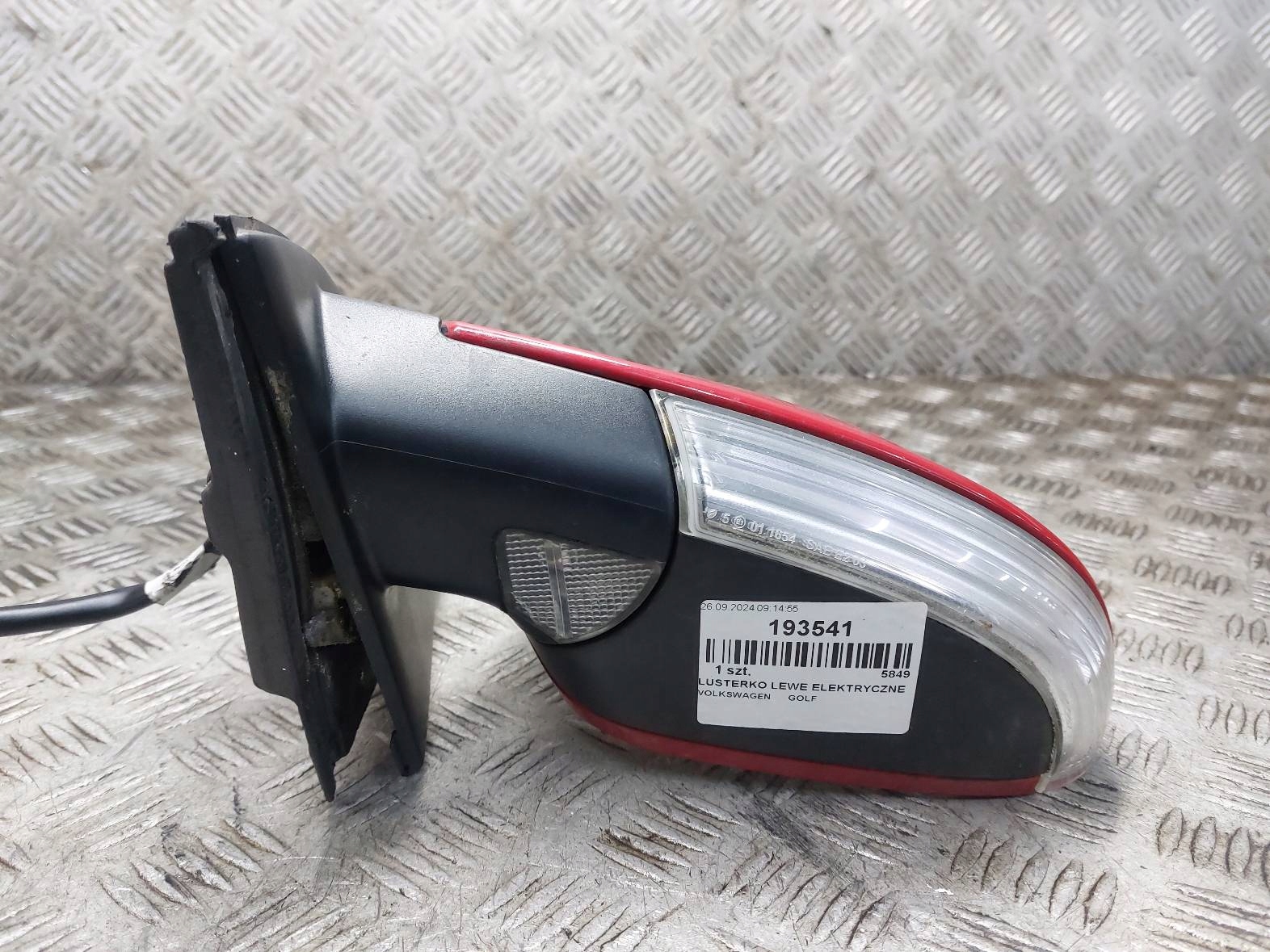 Spiegel links elektrisch VOLKSWAGEN GOLF V LY3U 9 PIN EU
