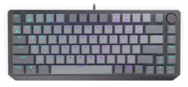 Klawiatura Endorfy Thock V2 75%, hot-swap, Gateron Red