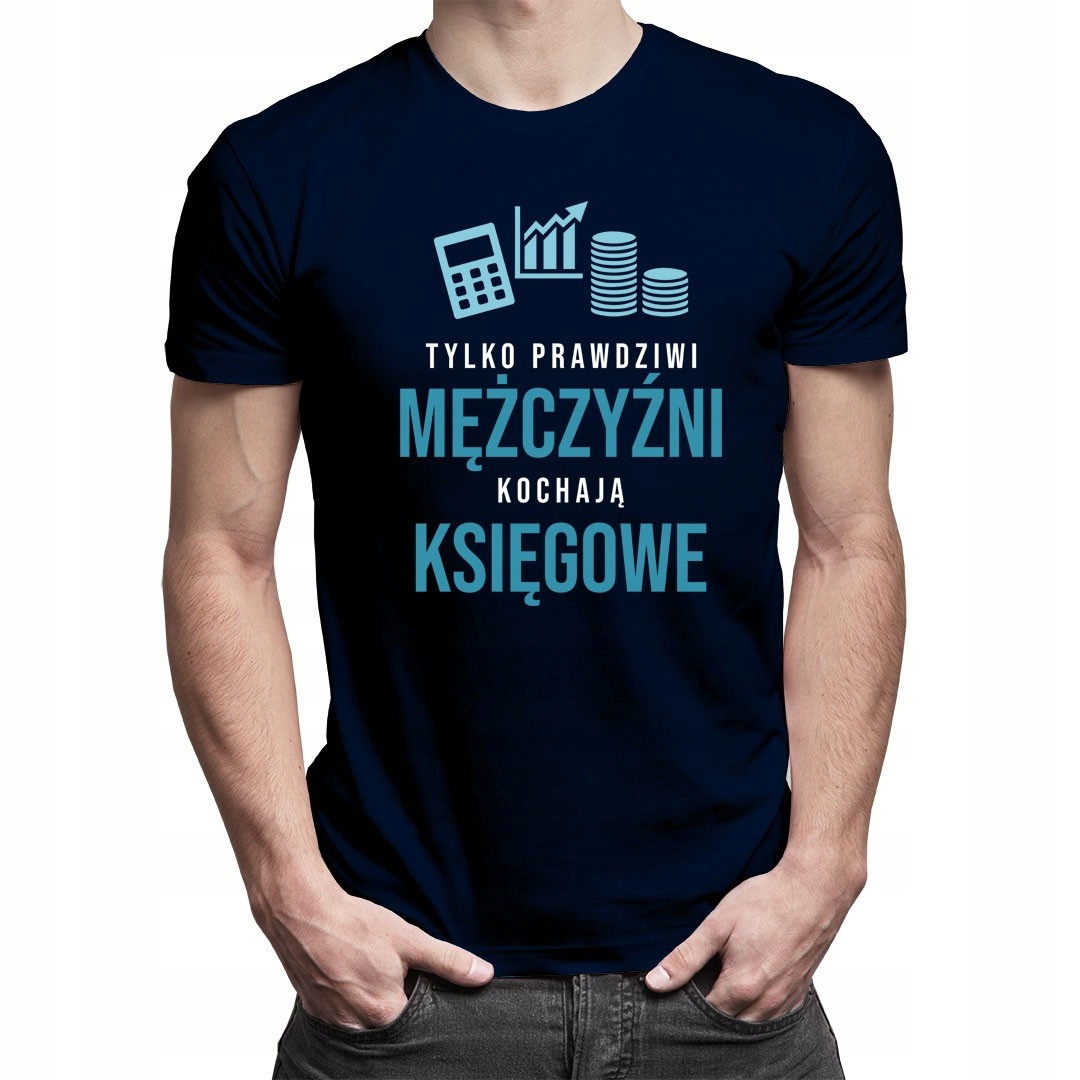 

Męska koszulka - prezent dla chłopaka księgowej