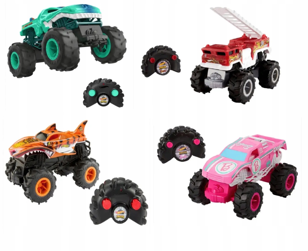 Hot Wheels Monster Trucks Rc Pojazd 1 24 Asortyment Hrr20 Wb4 Mattel