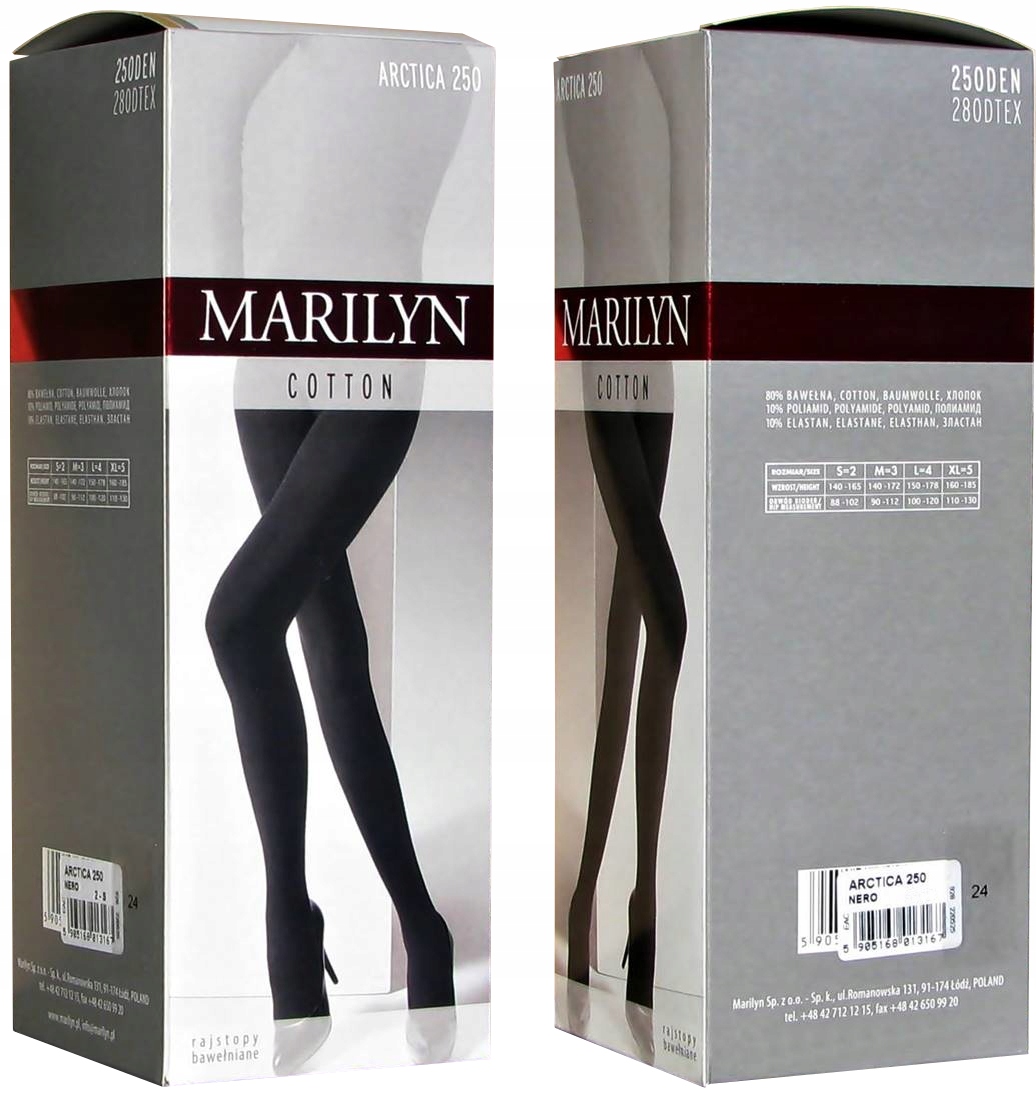 

Arctica 250 Marilyn Rajstopy bawełna z Frotą r.5