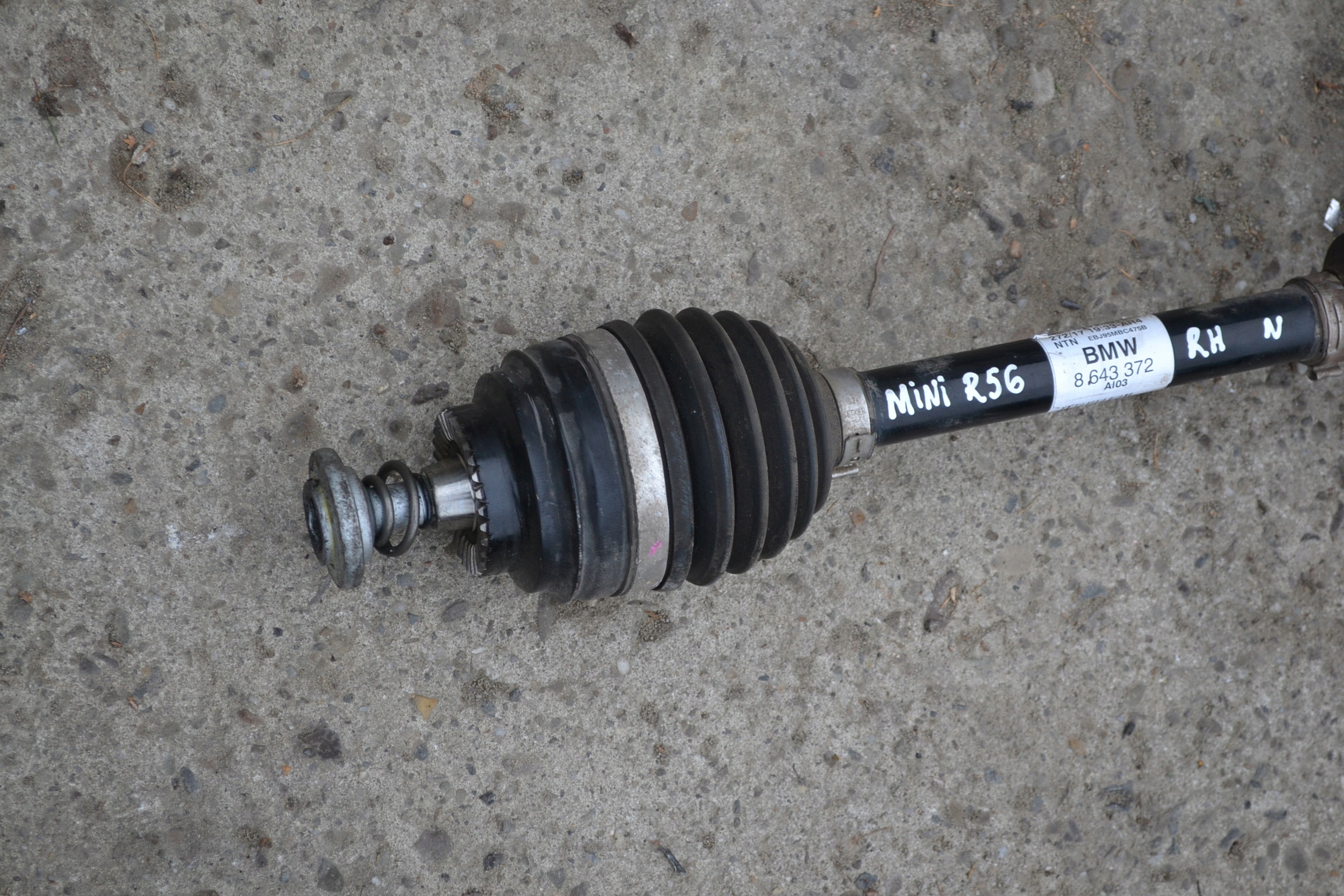 MINI COOPER F55 F56 F57 semi-axis left front left front 8643371