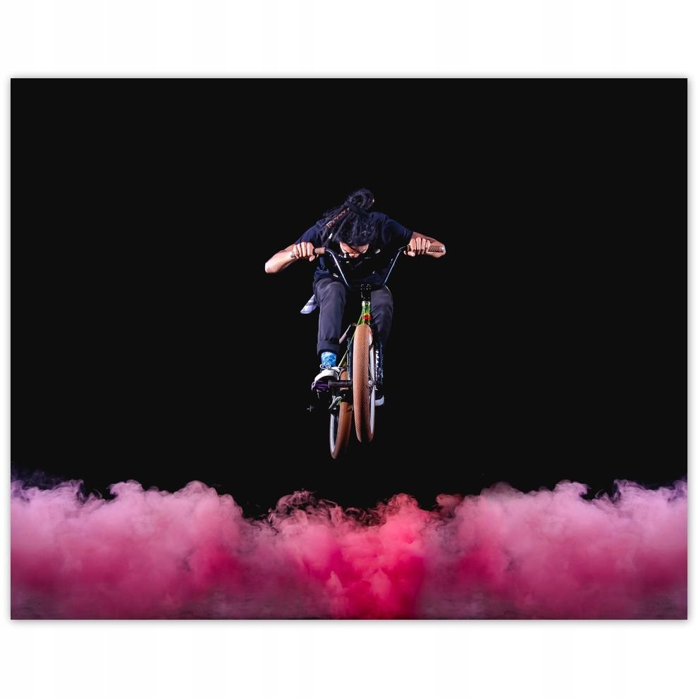 

Plakat 50x40 Bmx Skoki Rower