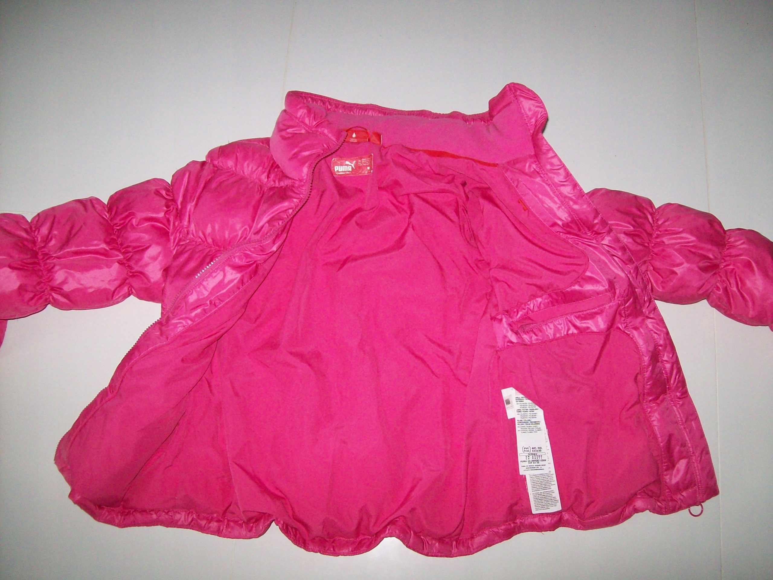 KURTKA PUCHOWA ZIMOWA PUMA S/36 JAK NOWA Rozmiar S