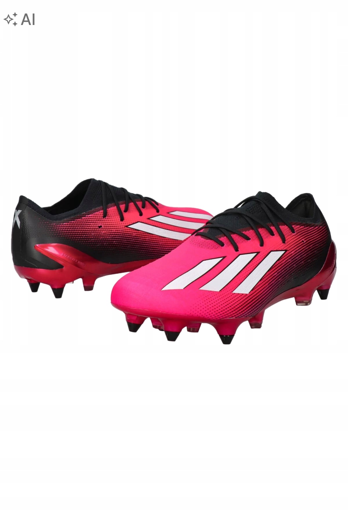 Adidas Speedportal Korki Piłkarskie Fuzion Czrno Różowe Lanki 36 2/3 6RA