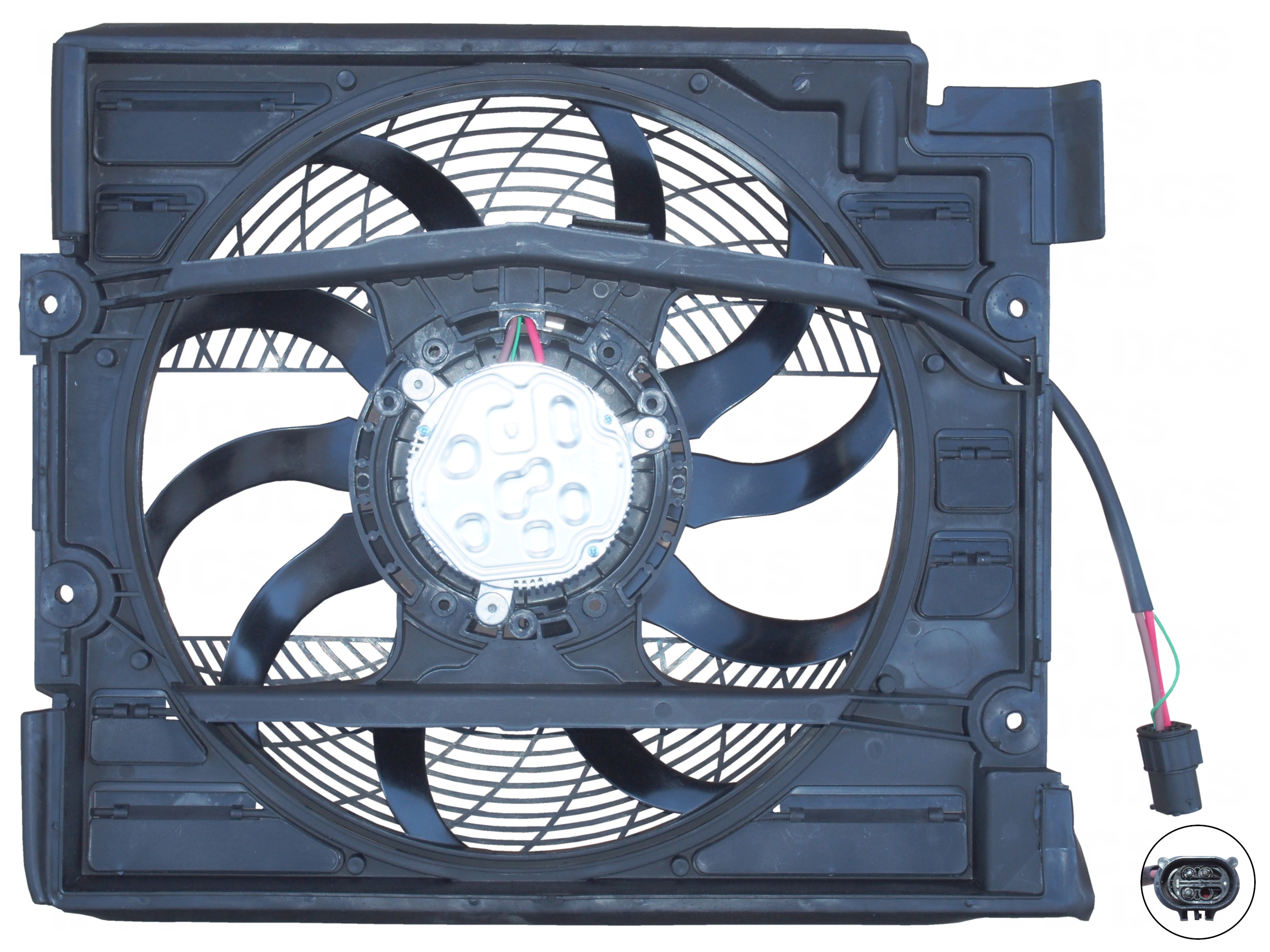 64546919058 - Модуль вентилятора кондиціонера BMW E39 530d 3pin