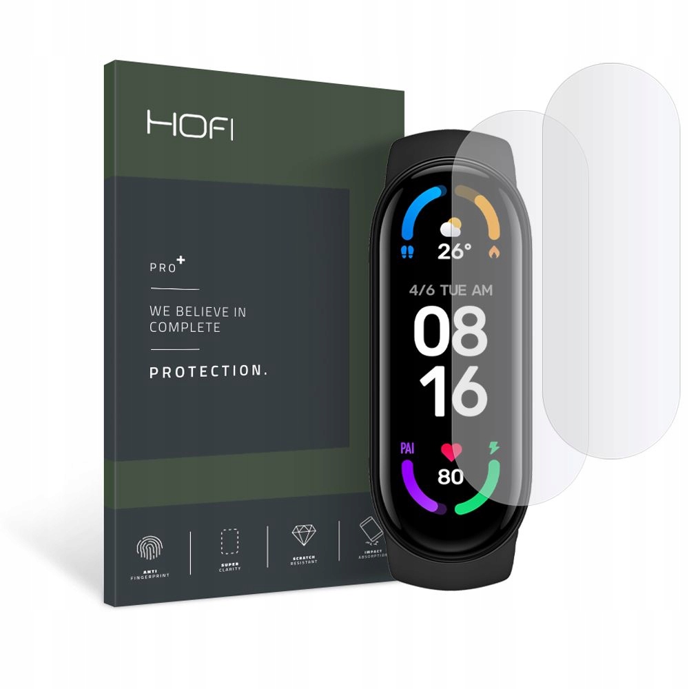 

2-PAK Hofi Hydrogel Folia Do Xiaomi MI Band 5 6