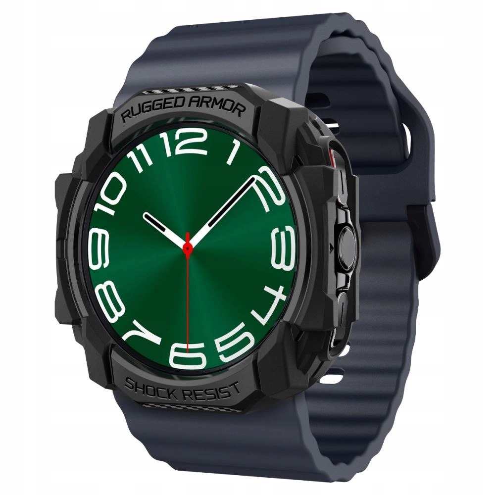 Etui Spigen Rugged Armor na Samsung Galaxy Watch Ultra 47 mm czarny mat