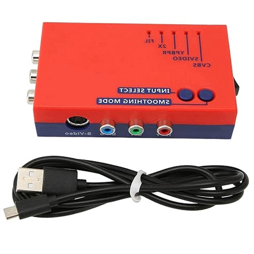 Adapter Av Hdmi RETROSCALER2X Konwerter Do Retro Konsol N64 Sfc do domu