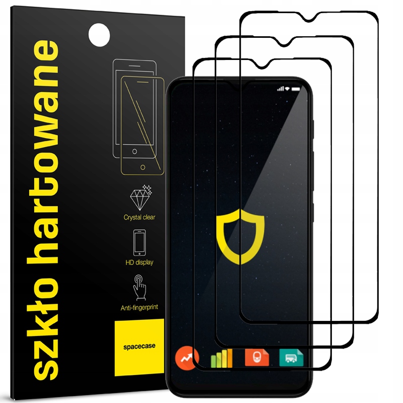

3X Szkło hartowane 5D szybka do Moto G10/G30