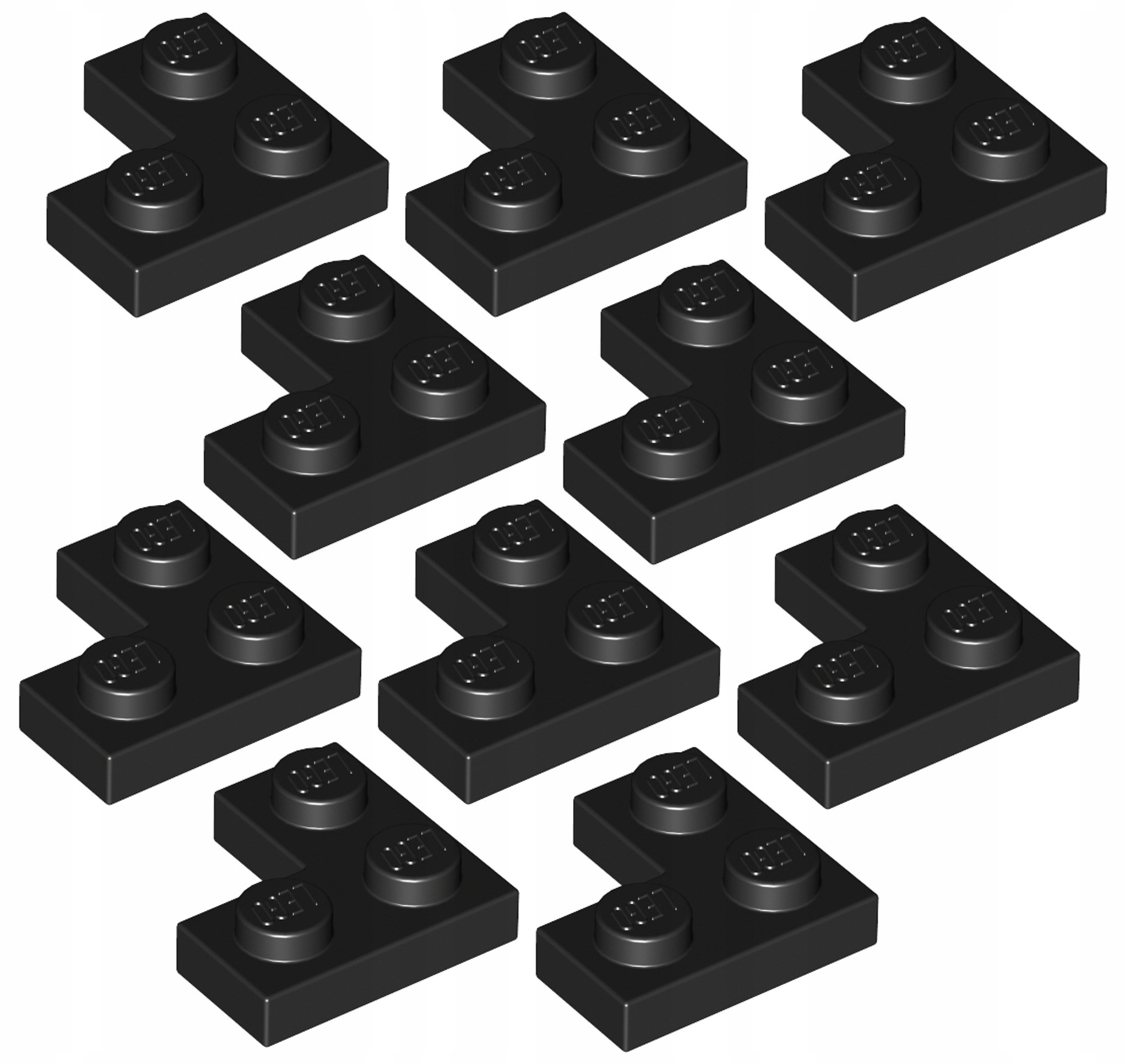 

Lego Płytka 2x2 Narożna Czarna (2420/242026) 10szt
