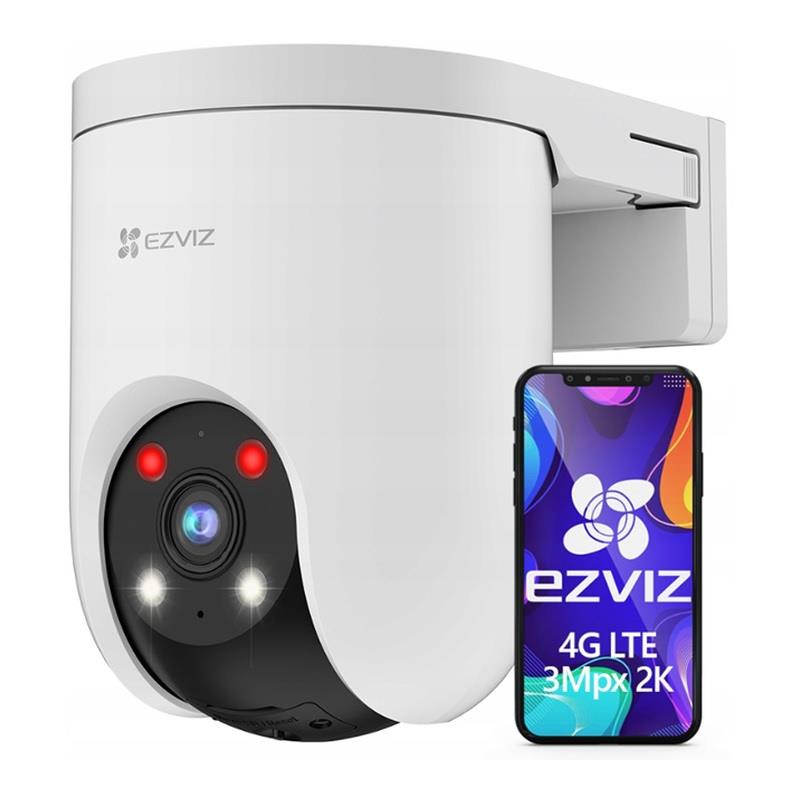 Ezviz Otočná Kamera H8C 4G 2K Wifi Vonkajšie Monitorovanie A Autotracking