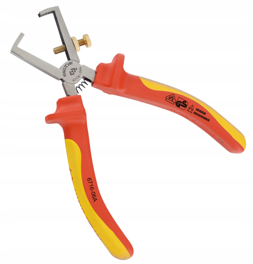 King Tony Szczypce izolowane do ściągania izolacji