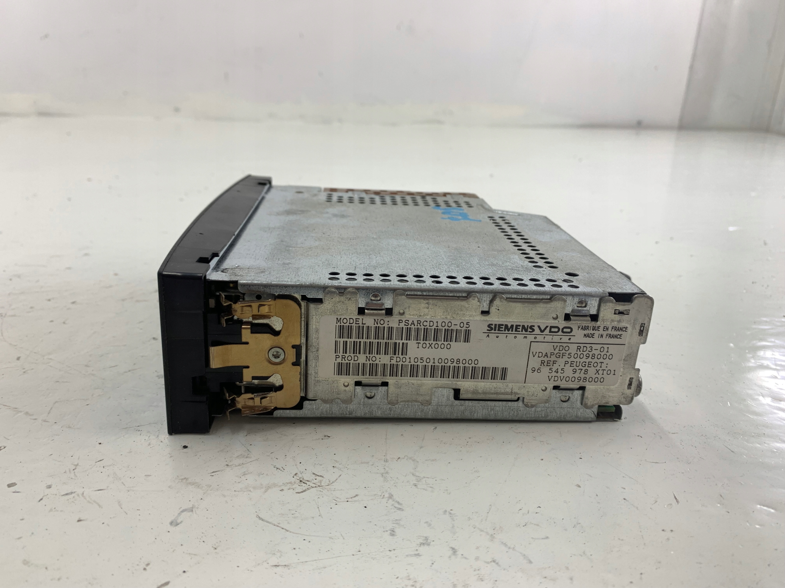 PEUGEOT 307 RADIO FABRYCZNE CD 96545978XT